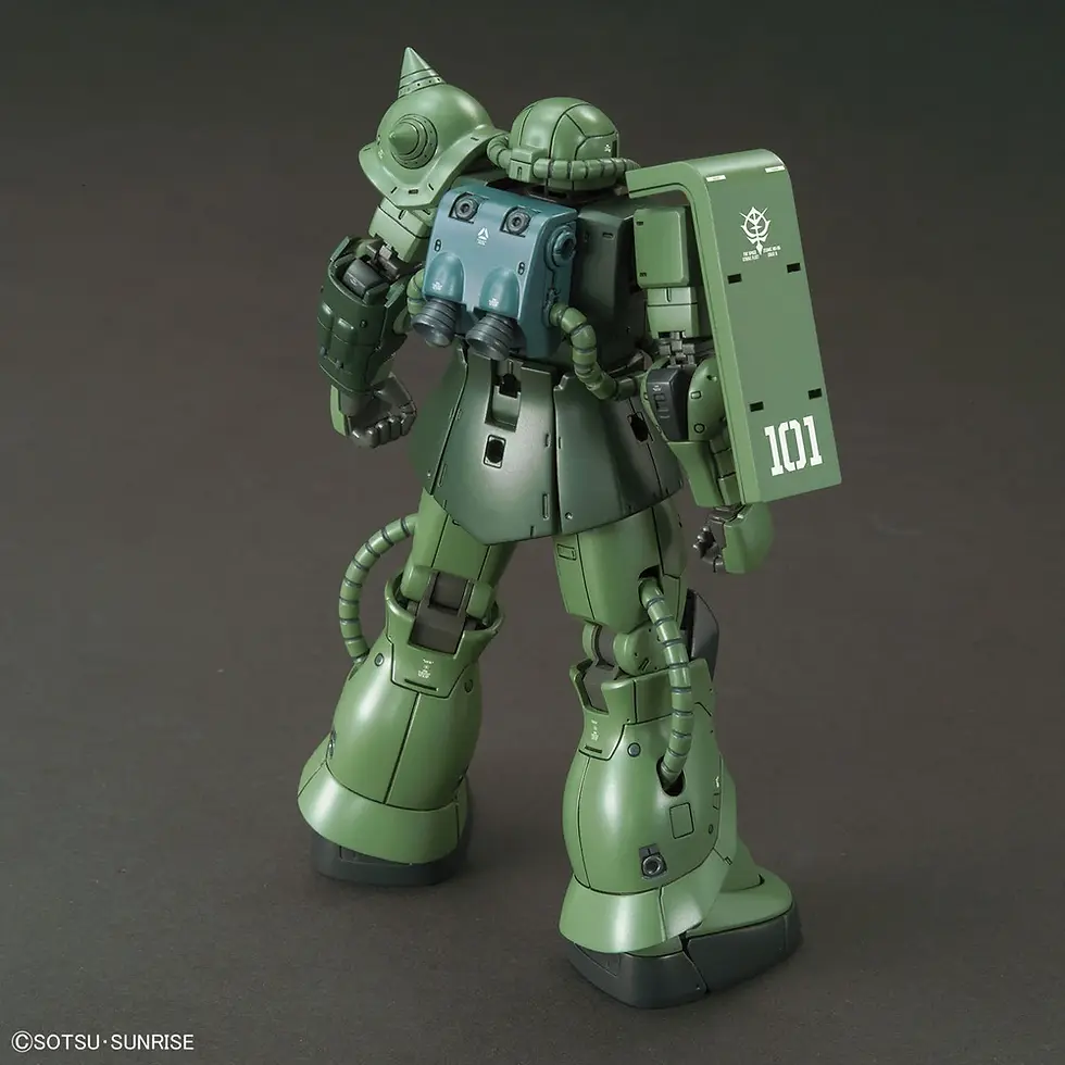 Miniatura: 1/144 HG Zaku II C-6 R6 (The Origin)