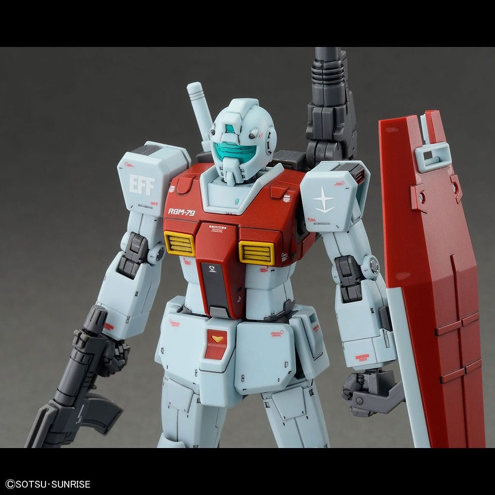 Miniatura: 1/144 HG GM Shoulder Cannon/Missile (The Origin)