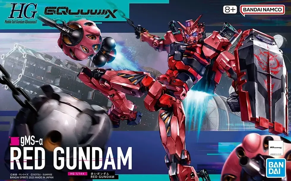 Miniatura: 1/144 HG Red Gundam
