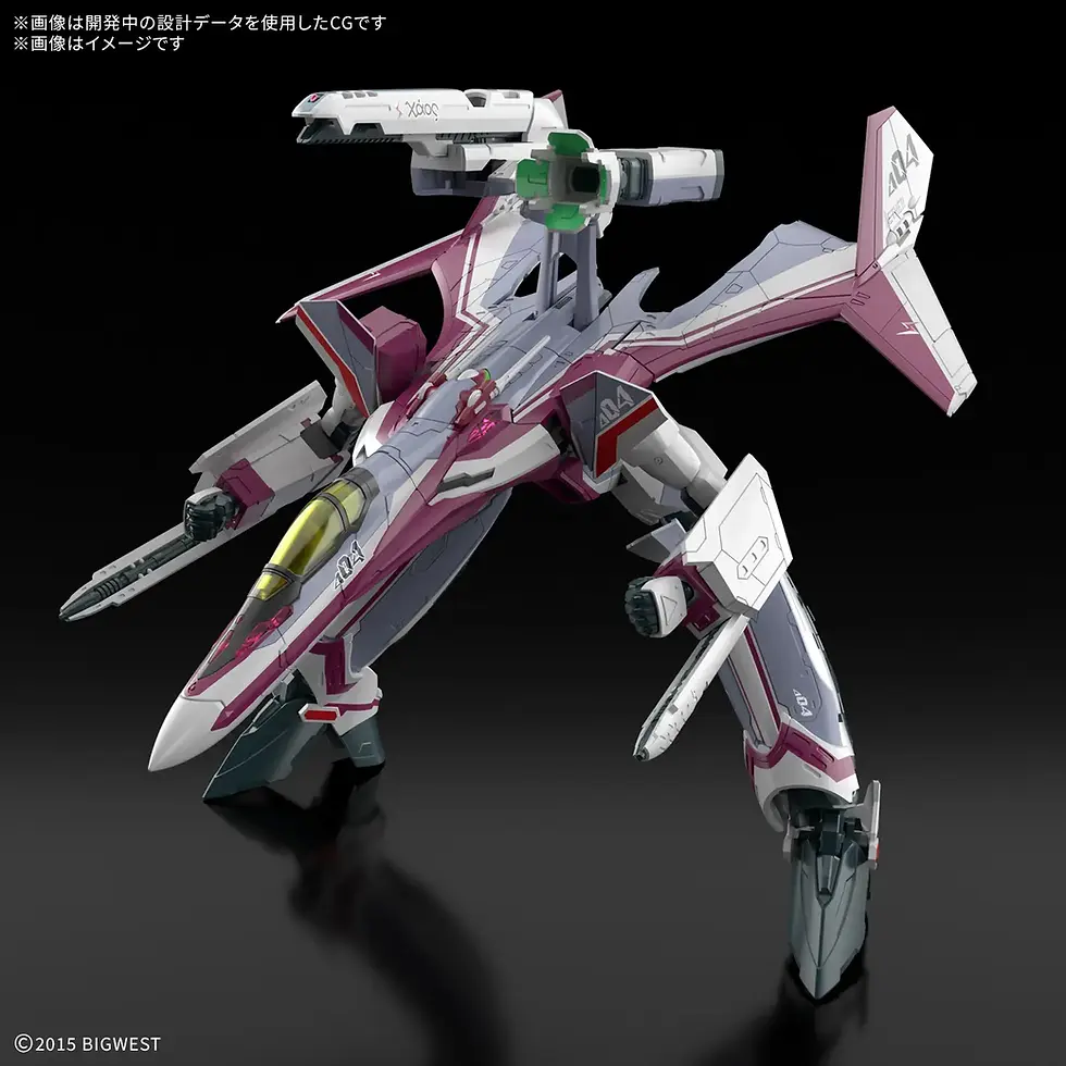 Miniatura: 1/100 HG Macross VF-31C Siegfried (Mirage Farina Jenius)