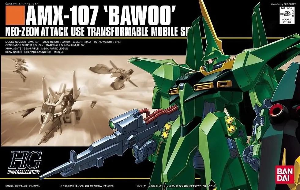 Miniatura: 1/144 HG Bawoo (Mass Production Colors)