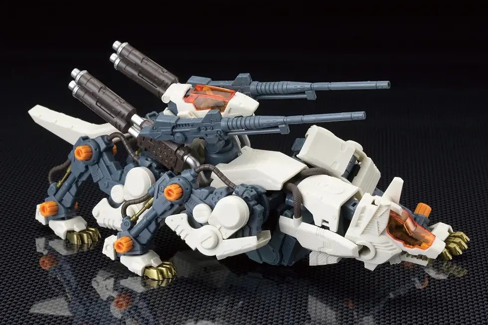Miniatura: 1/72 Kotobukiya HMM Zoids: Command Wolf (Repackage Ver)