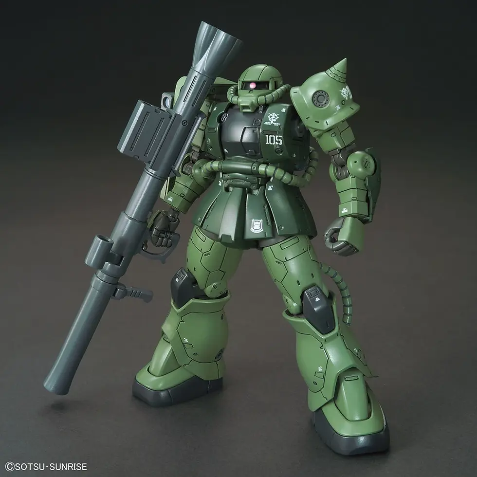 Miniatura: 1/144 HG Zaku II C-6 R6 (The Origin)