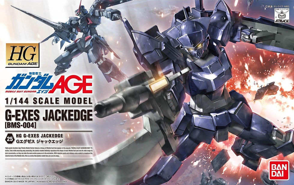 Miniatura: 1/144 HG G-Exes Jackedge