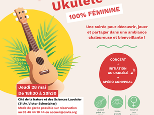 Soirée Ukulélé 100% féminine