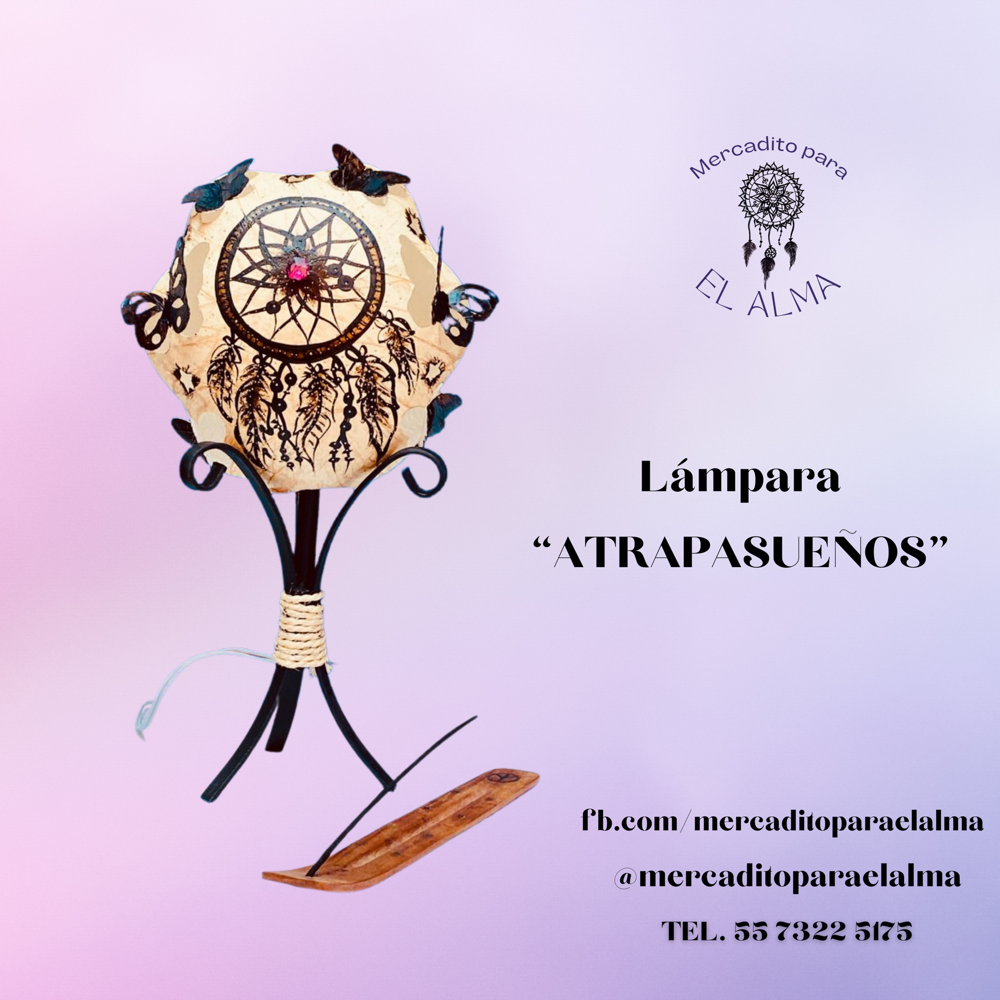 Lámpara "Atrapasueños"