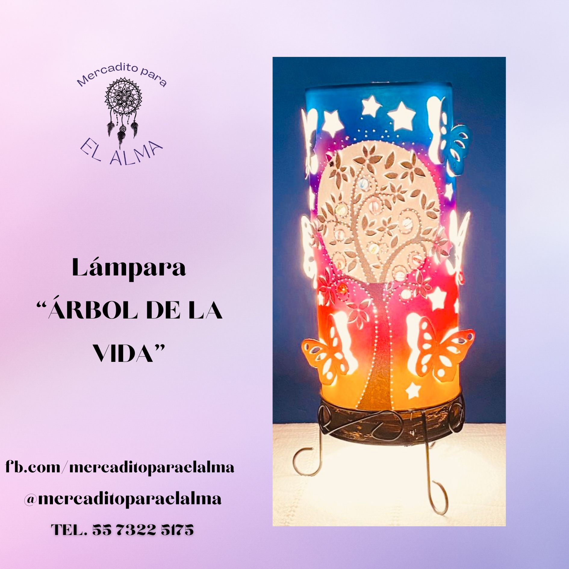 Lámpara "Árbol de la vida"