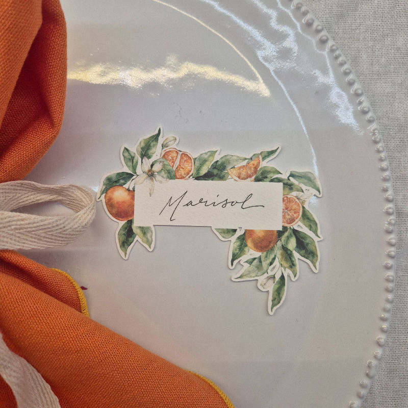 Thumbnail: Orange Grove Place Cards