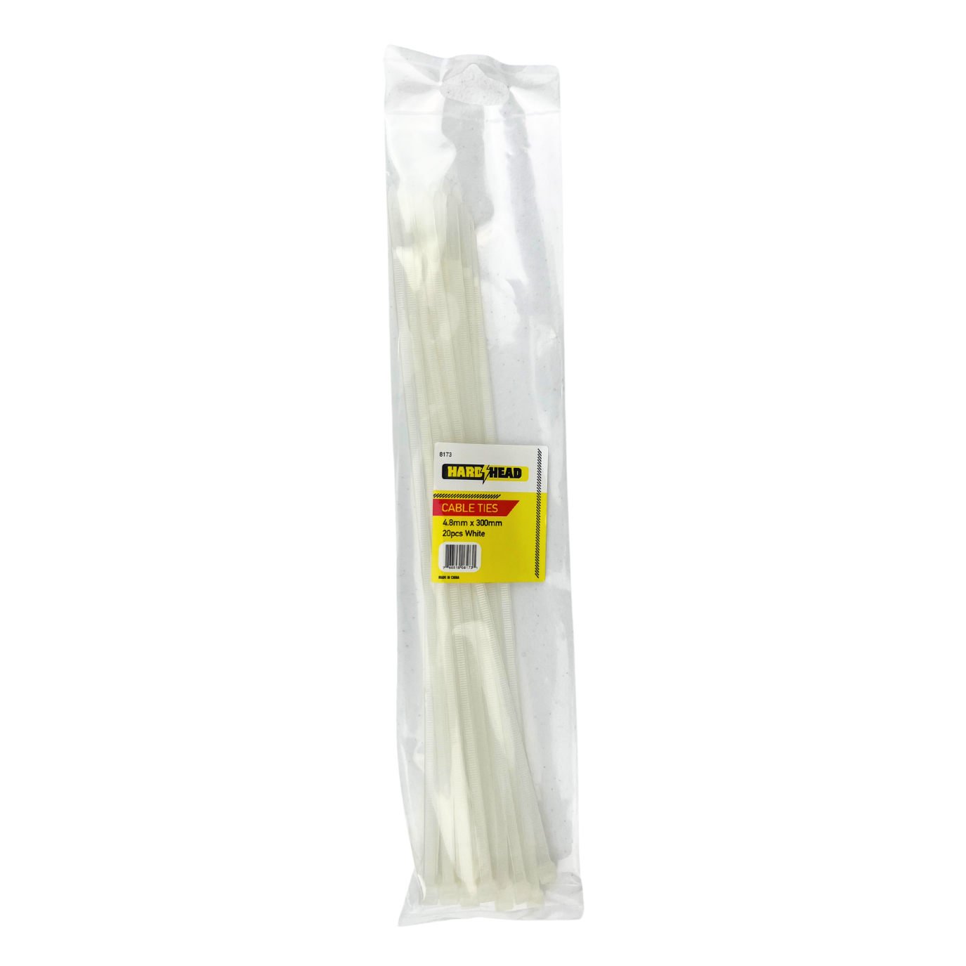 CABLE TIES 4.8MM X 300MM BLANCO