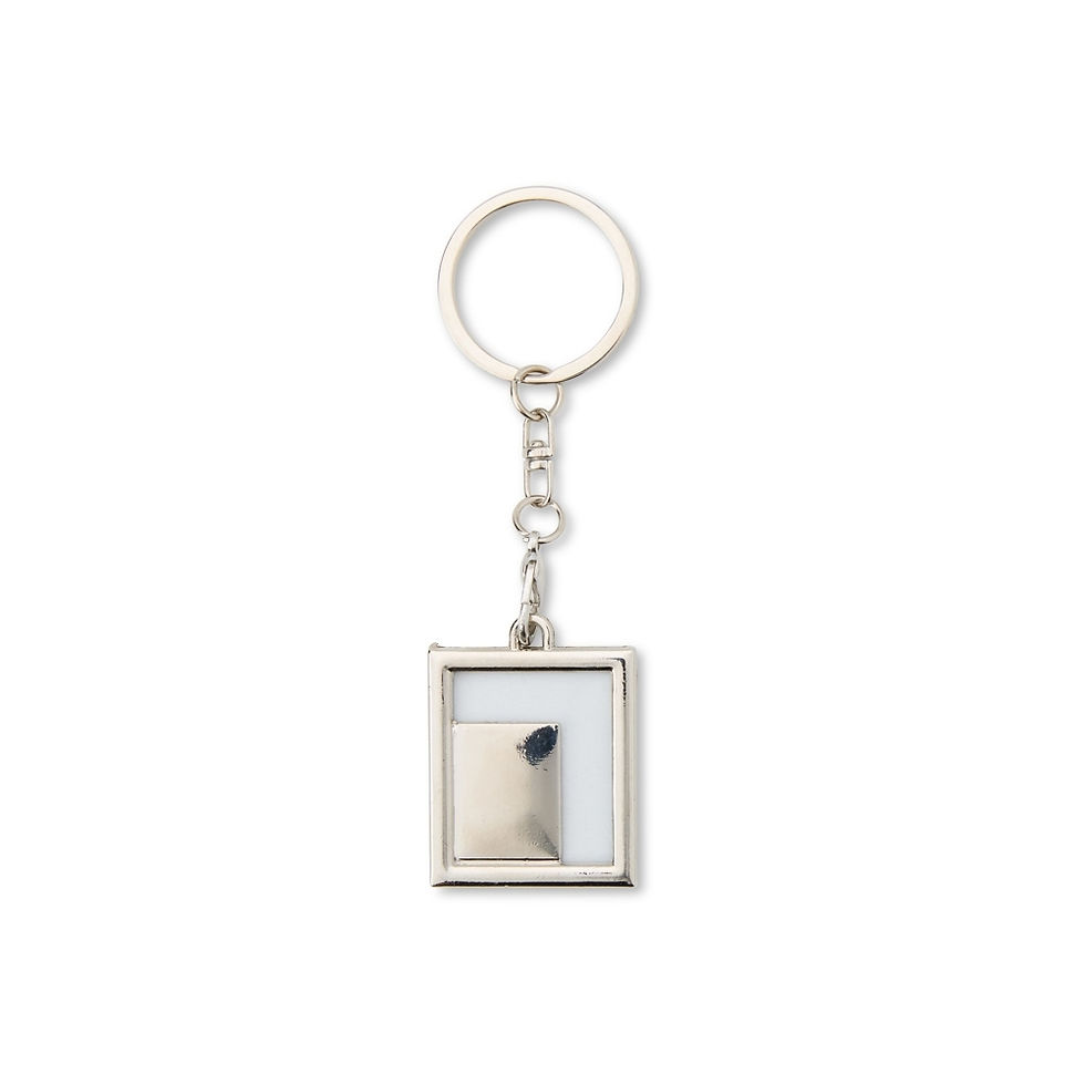 Miniatura: Chaveiro Porta-foto Inox - 18826
