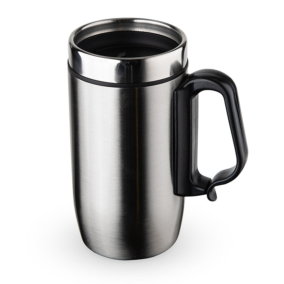 Caneca Inox Parede Dupla 250ml - 18623