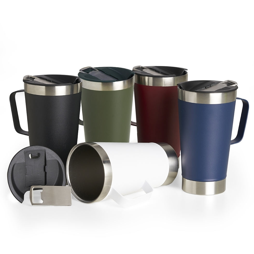 Miniatura: Caneca Térmica Inox com Abridor 500ml - 04082L