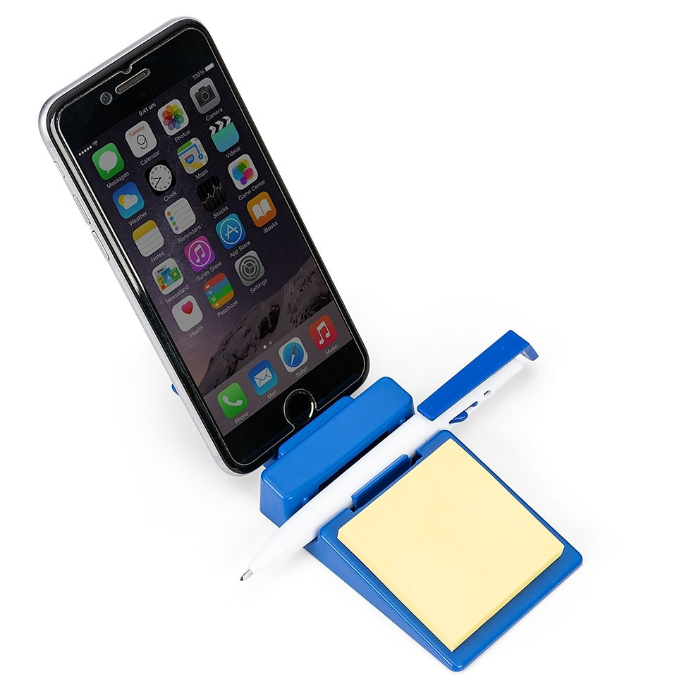 Miniatura: Suporte Plástico Celular com Caneta e Bloquinho - Cód. 14007