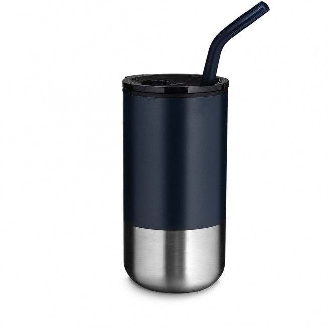 Miniatura: Copo Inox com Canudo 500ml - 14997