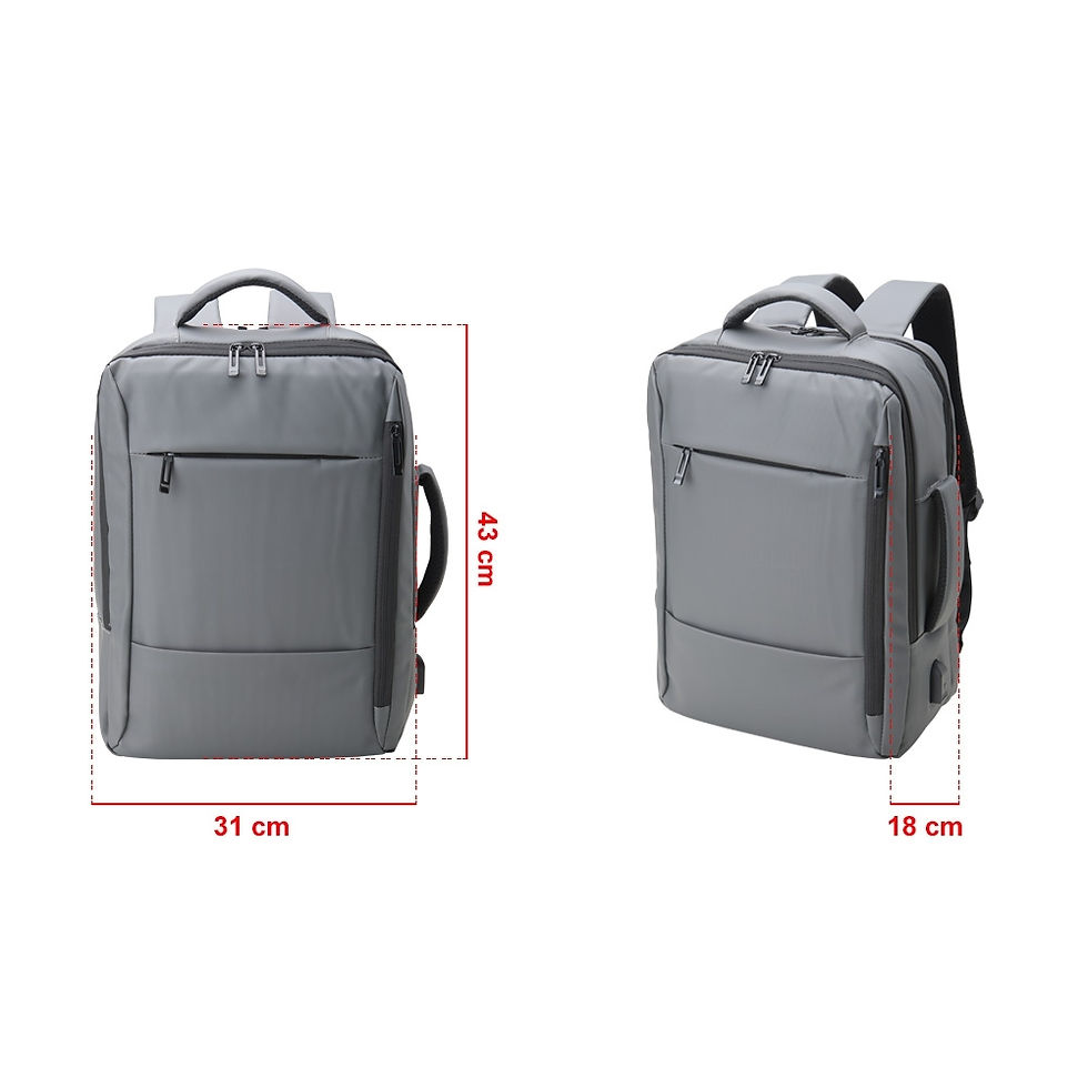 Miniatura: Mochila Couro Sintético USB 23 Litros - 01902