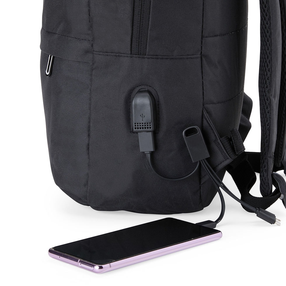 Miniatura: Mochila de Nylon USB 24L - 04057B