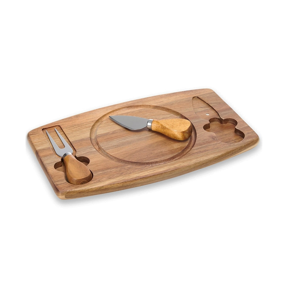Miniatura: Kit Queijo 3 Peças - Cód. 18628