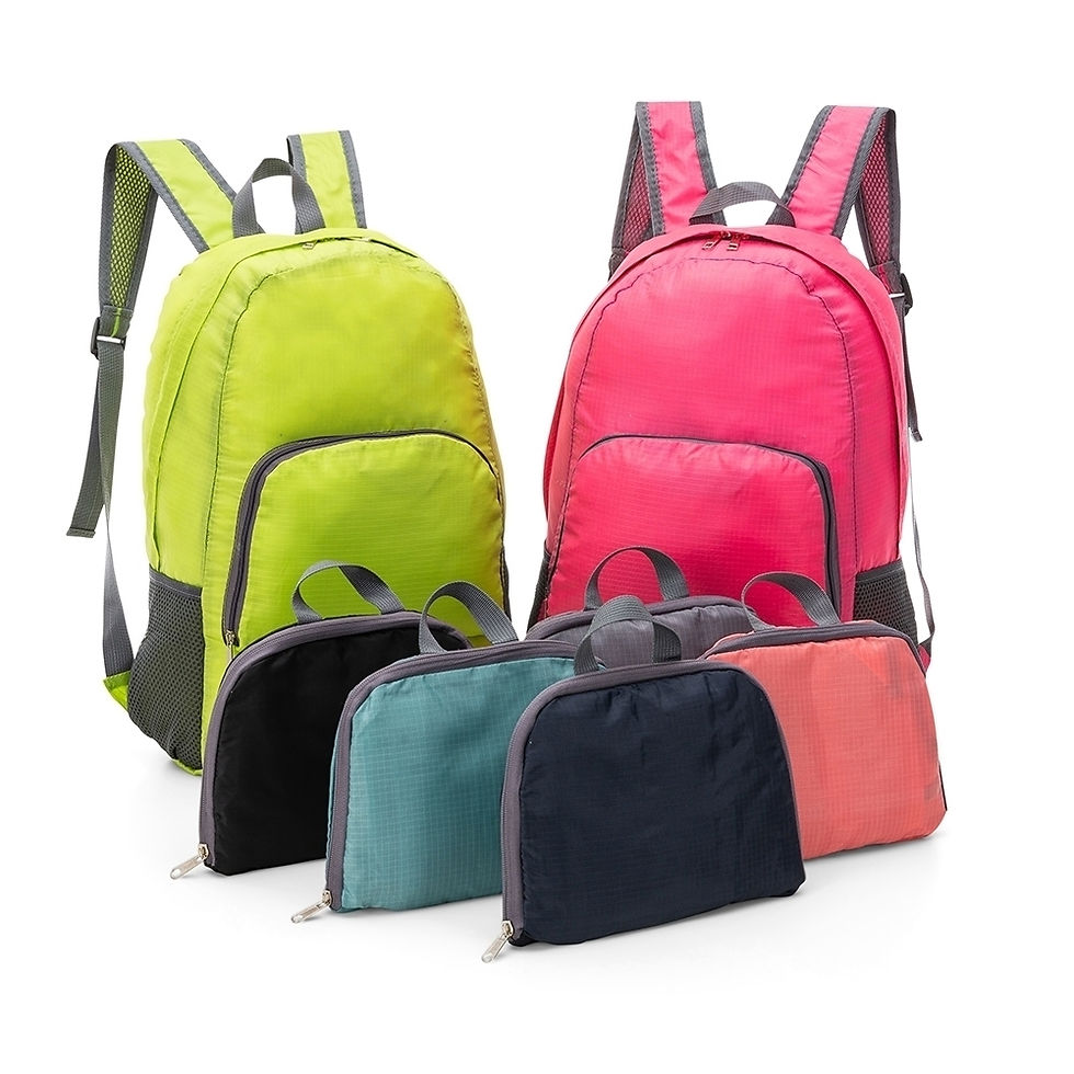 Miniatura: Mochila de Nylon Dobrável 21 Litros - 18539