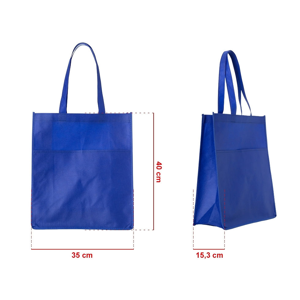 Miniatura: Sacola TNT com Bolso - 04043