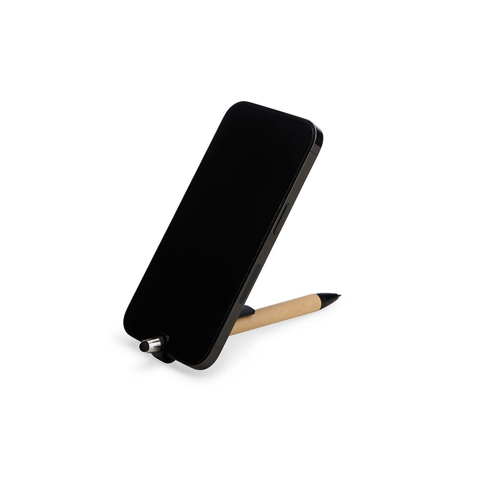 Miniatura: Caneta Ecológica Touch com Suporte - 13499P