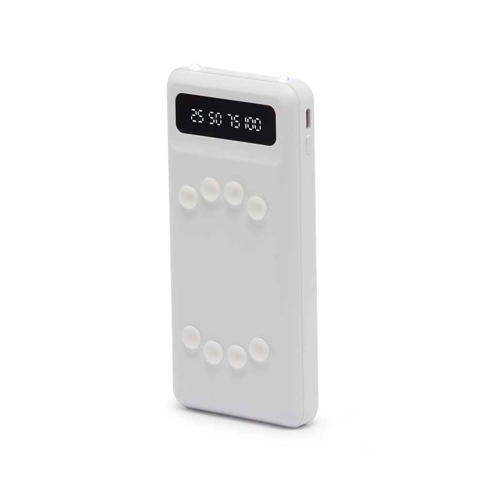 Power Bank 10.000mAh com Lanterna e Multissaídas - 08009
