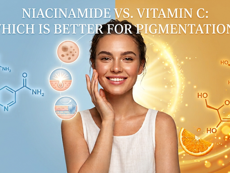 Niacinamide vs Vitamin C: Which Is Better for Pigmentation?