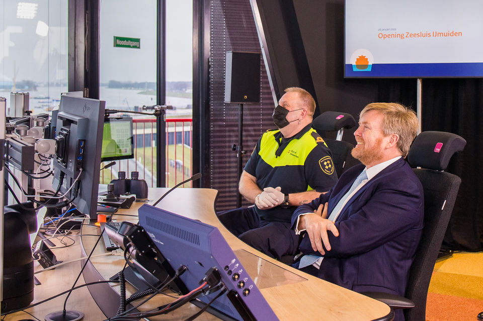 Opening Zeesluis IJmuiden 
