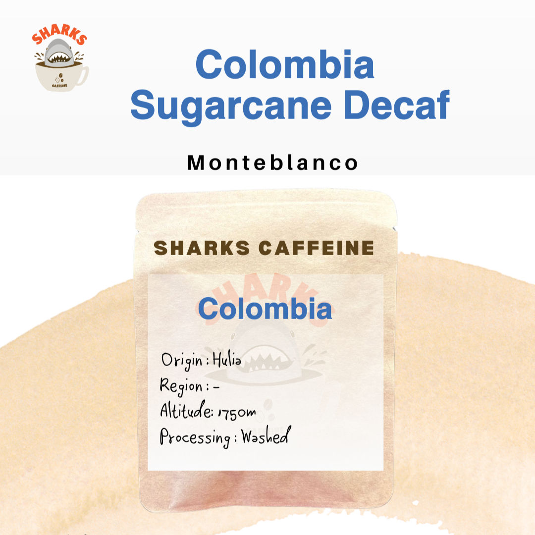 Colombia Hulia Sugarcane Decaf Washed
