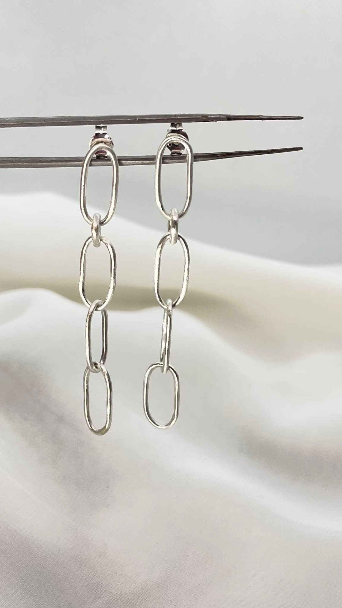 "Echo Chain Earrings"