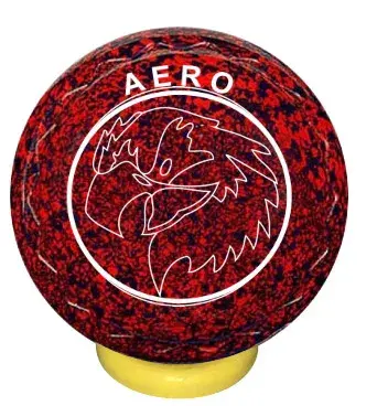 Thumbnail: Aero Lawn Bowls NRL logo one colour bowls , one colour paint, outline logo