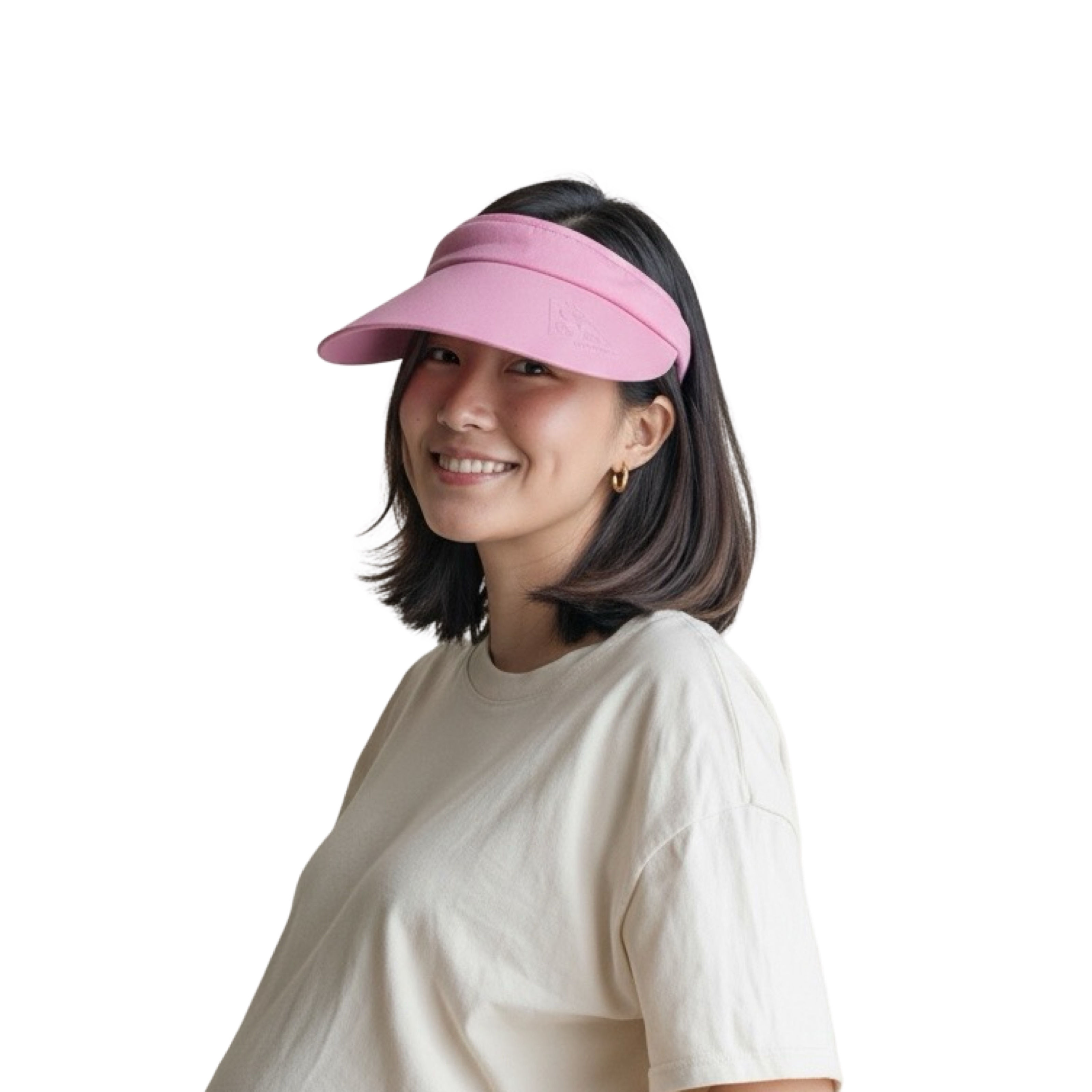 BA Wide Brim Coil Visor for Lawn Bowls – Women’s Sun Protection Visor