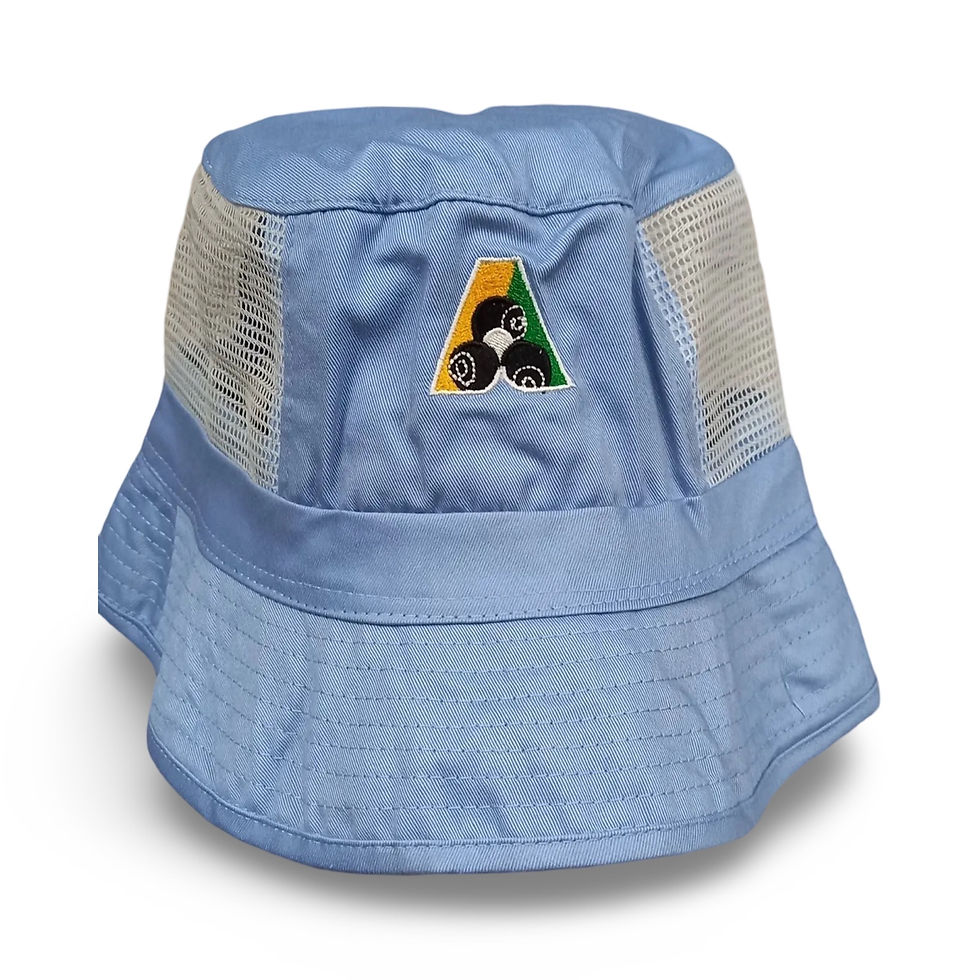 Thumbnail: Avenel BA21001 Vented Cotton Bucket Hat – BA Logo Bowls Australia Approved