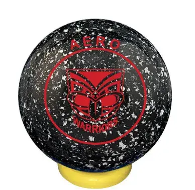 Thumbnail: Aero Lawn Bowls NRL logo one colour bowls , one colour paint, outline logo