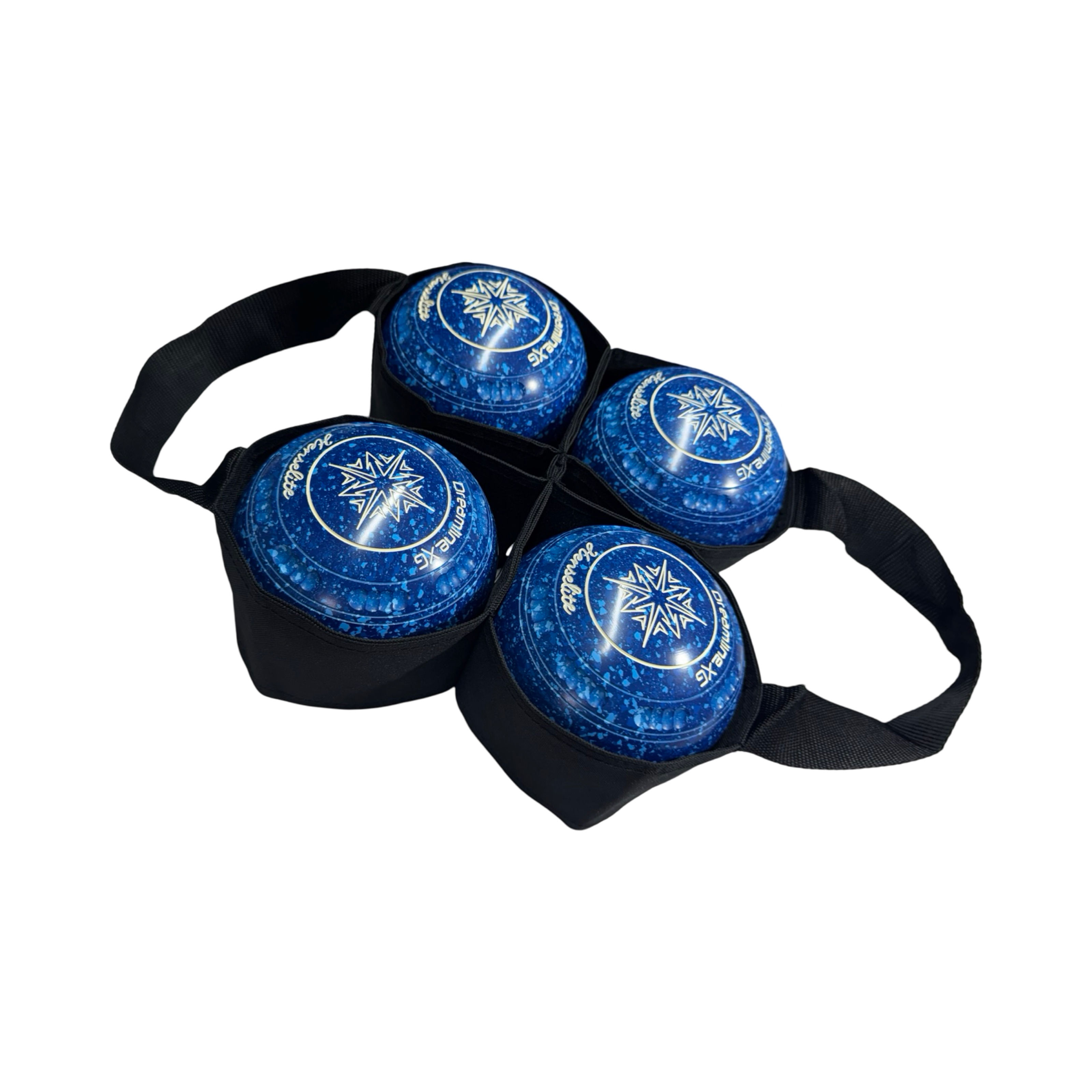 Avalon 4 Bowl Sling Lawn Bowls Carrier. Waterproof, Durable Bowls Slingt