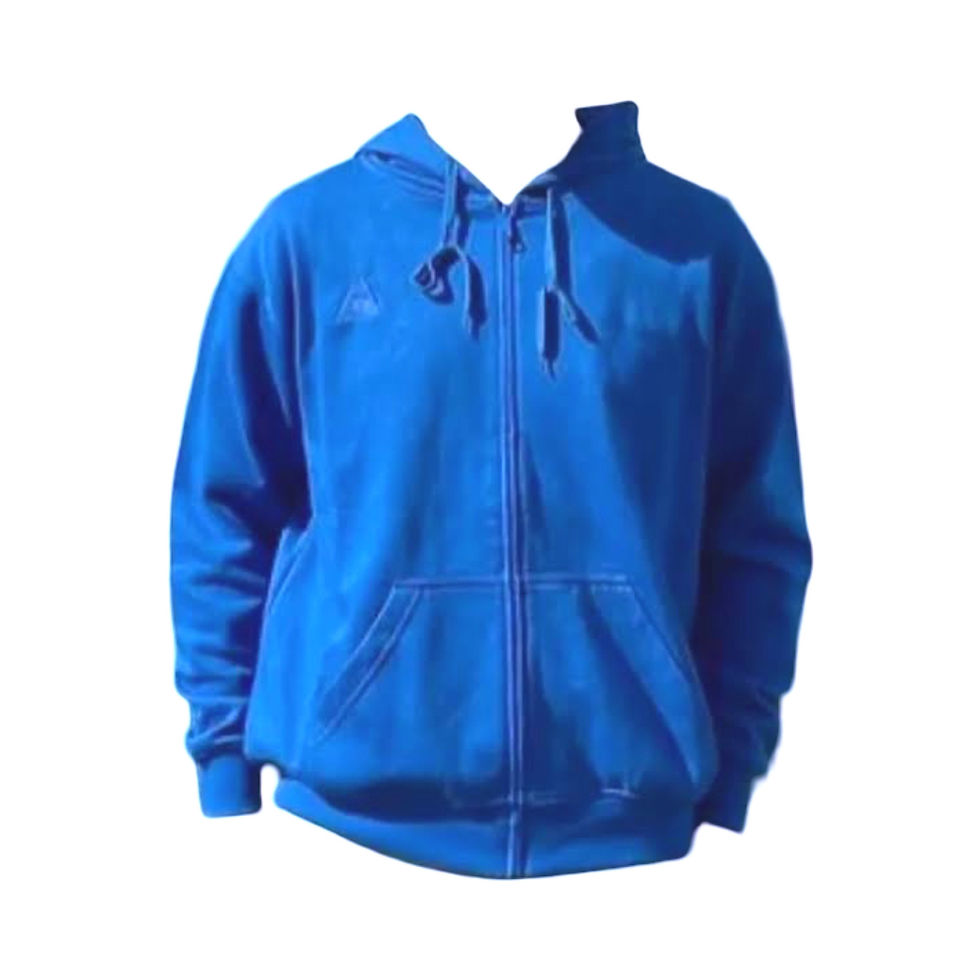 Thumbnail: Classic White Zip-Up Hoodie – Holland Park, BA Logo, Premium Cotton Blend