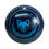 Thumbnail: Taylor SRV Lawn Bowls, Crescent Grip, Size 1, Dark Blue/ Blue, Logo Fox🦊