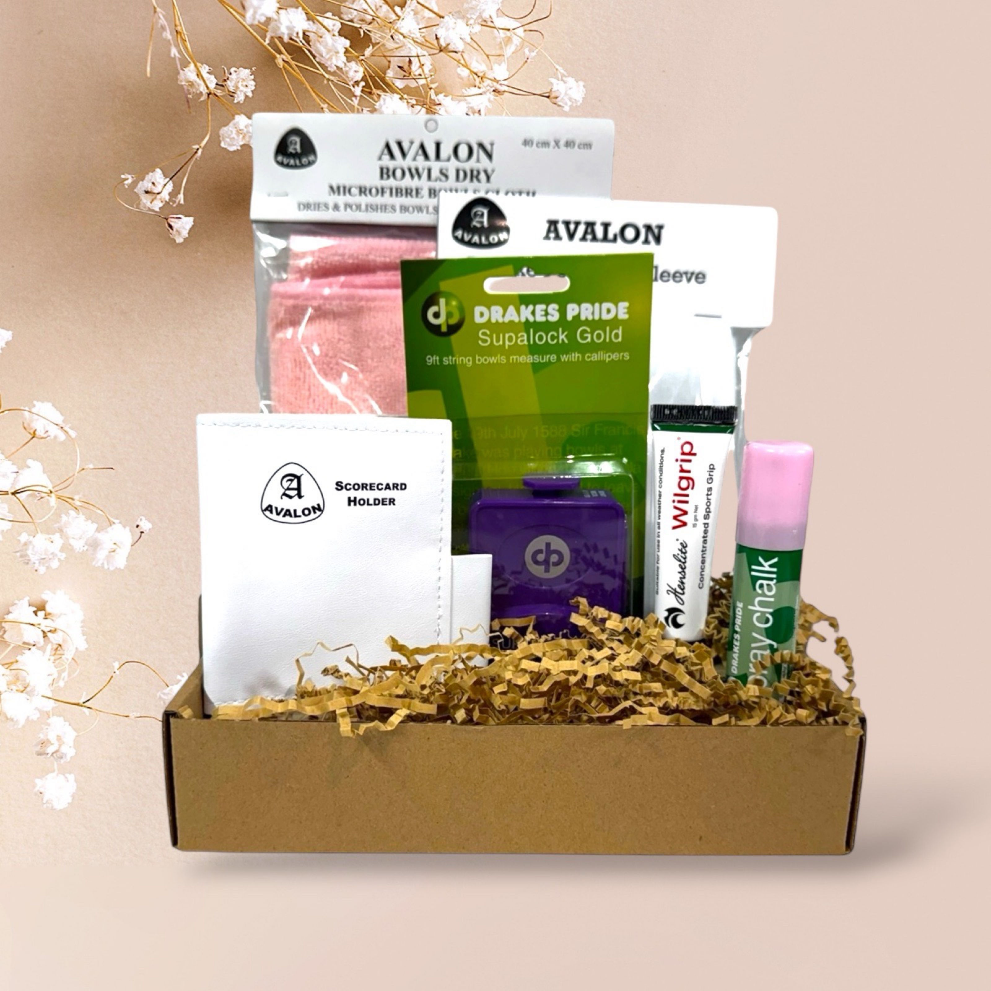 Cherry Blossom Lawn Bowls Essentials Gift Pack ๐ธ Pink and Purple Accessories