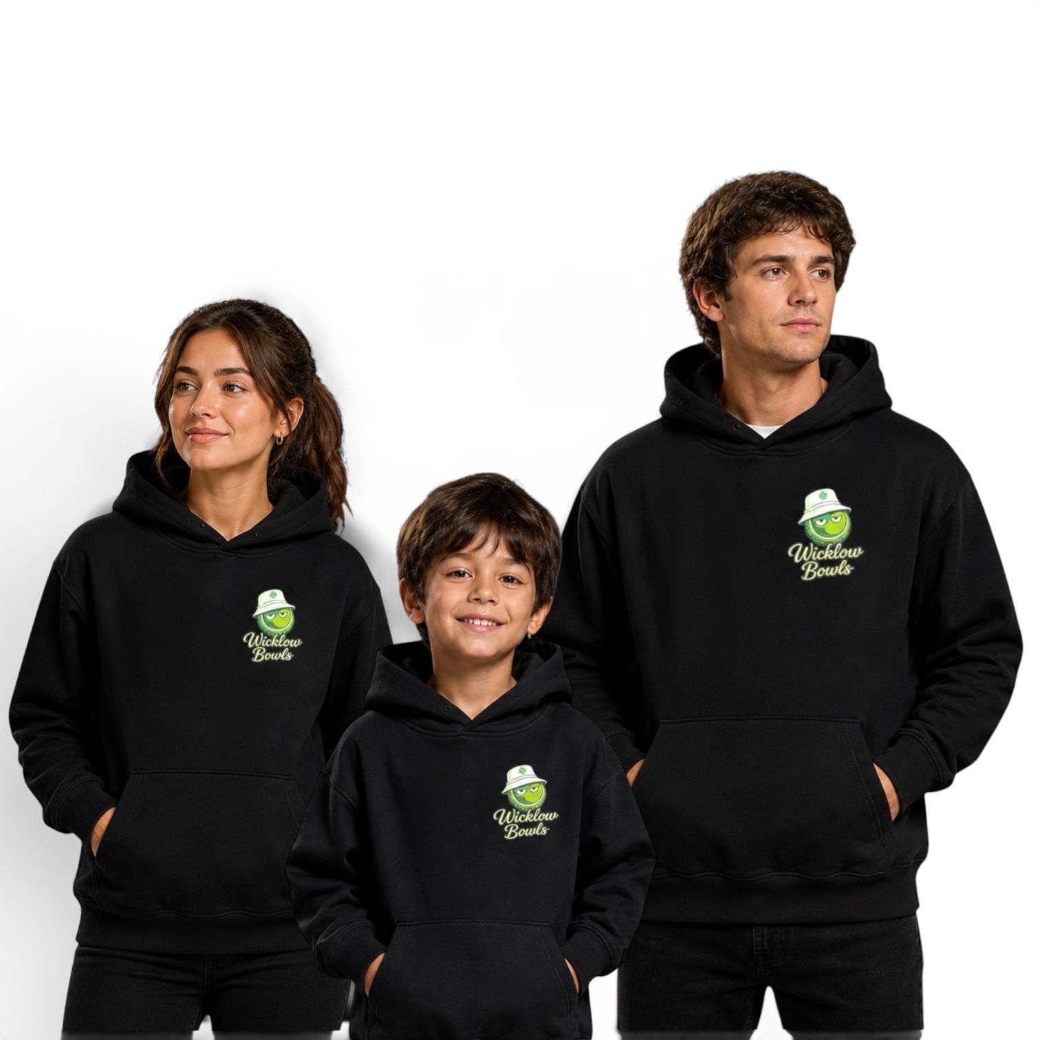 Greeno Hoodie by Wicklow Bowls | Premium Lawn Bowls Club Hoodie AU