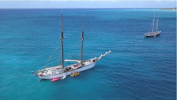 Miniaturbild: AVONTUUR „Caribbean Blue“ Rum 40 % – Voyage 3, 0,5 l | Nachhaltiger Segeltranspo