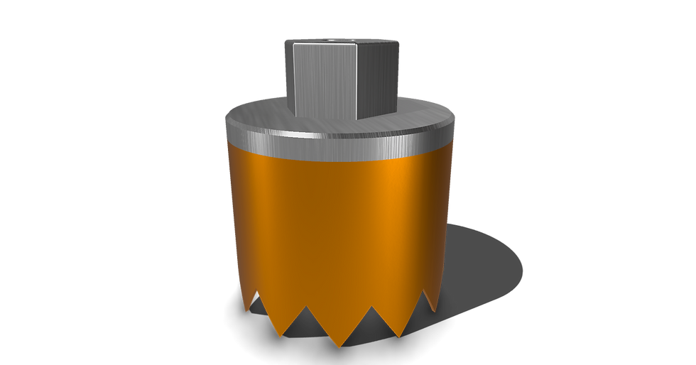 1.25" Soft Punch Blade