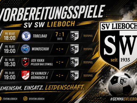 Vorbereitungsspiele Saison 2026/2027