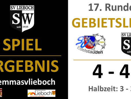 Auswärts-Remis 4 - 4 gegen SV Edelstauden