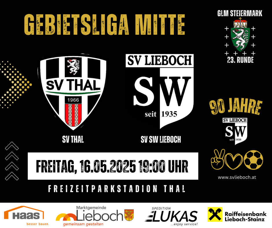 23. Runde  |  SV Thal - SV SW Lieboch