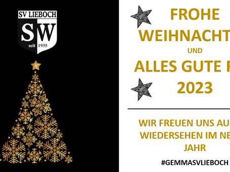 Frohe Weihnachten und alles Gute für 2023