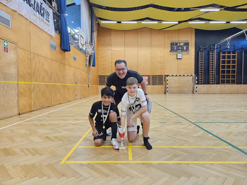 Die beiden besten Torschützen des U11 Turniers