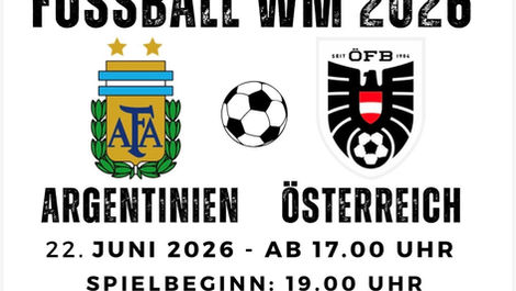❤️🤍❤️ PUBLIC VIEWING: ARGENTINIEN vs. ÖSTERREICH 🇦🇹 ❤️🤍❤️