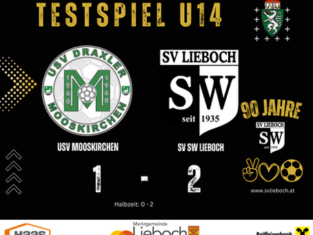 U14 Testspiel-Sieg gegen USV Mooskirchen