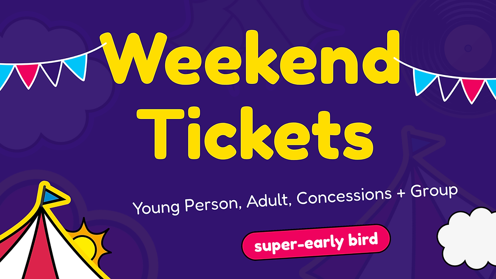 Super-Early Bird Weekend for Family Fest 2026