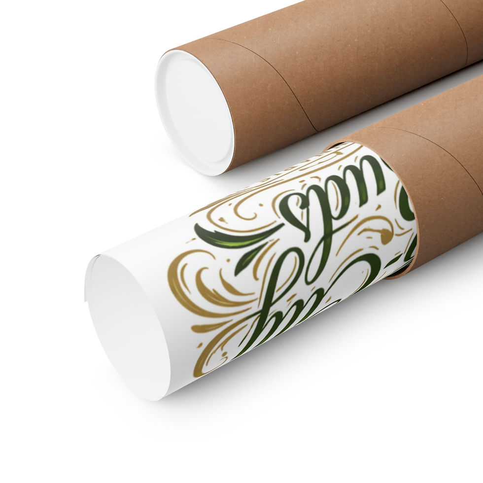 Thumbnail: Hub-City Buds Cannabis Poster — Matte Vertical Decorative Art