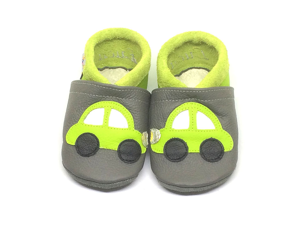 Miniaturbild: Kinderlederschuh Auto